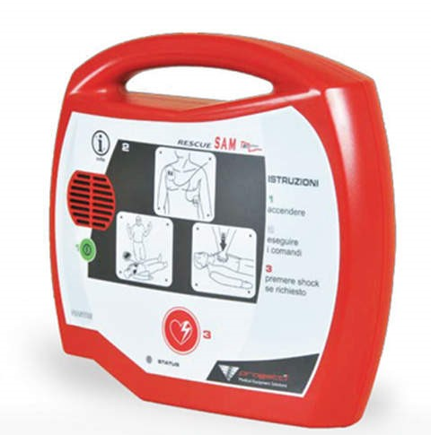Defibrillatore in manutenzione
